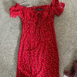 White fox boutique dress